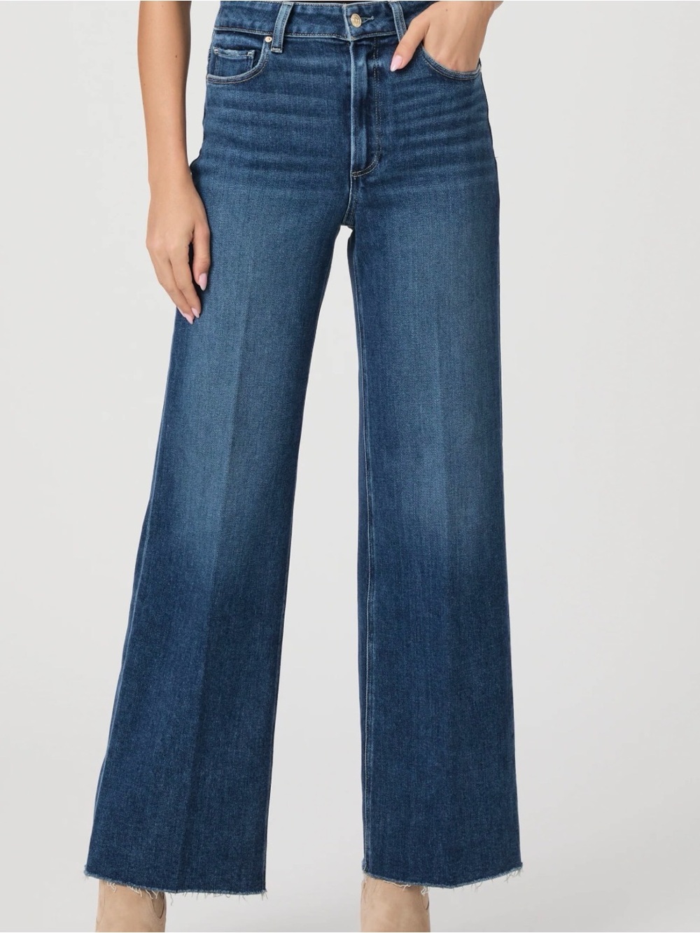 Paige Anessa 31" Wide Leg Jean
